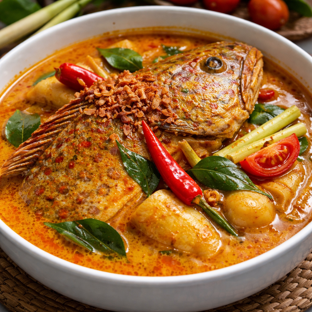 Kerapu Raja Live Gulai / Kuah Pindang / Kuah Sayur Asin